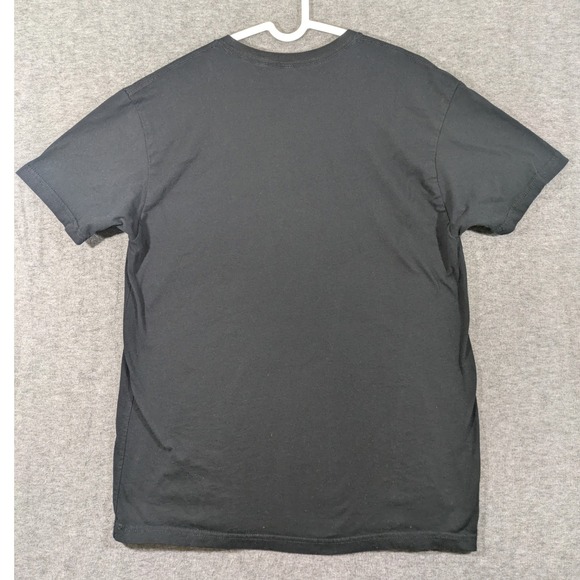 America Chuck Norris Black 100% Cotton Crew Neck Short Sleeve T-shirt Men Size L - Picture 3 of 7